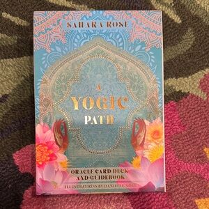A Yogic Path Oracle Card Deck - Sahara Rose - New in Keepsake box
